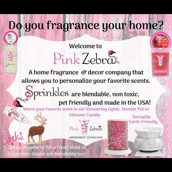 Pink Zebra | Accents | Pink Zebra Sprinkles Holiday Home | Poshmark